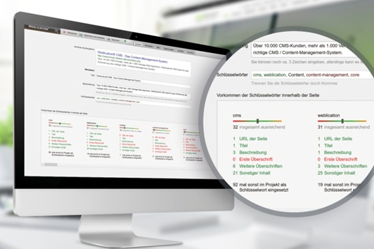 SEO-Optimierung mit Weblication